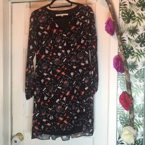 RACHEL RACHEL ROY  Black pattern dress . S…